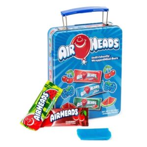 Airheads Mega Lunch Box Candy Filled Tin 6.3oz